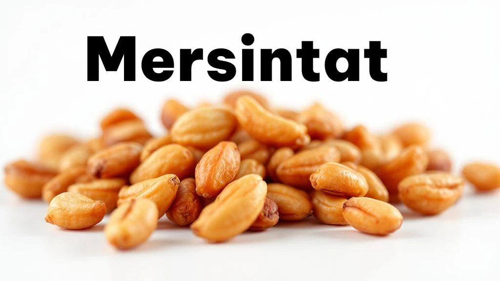 MersinTat taze kavrulmuş kuruyemiş yakın plan görüntü