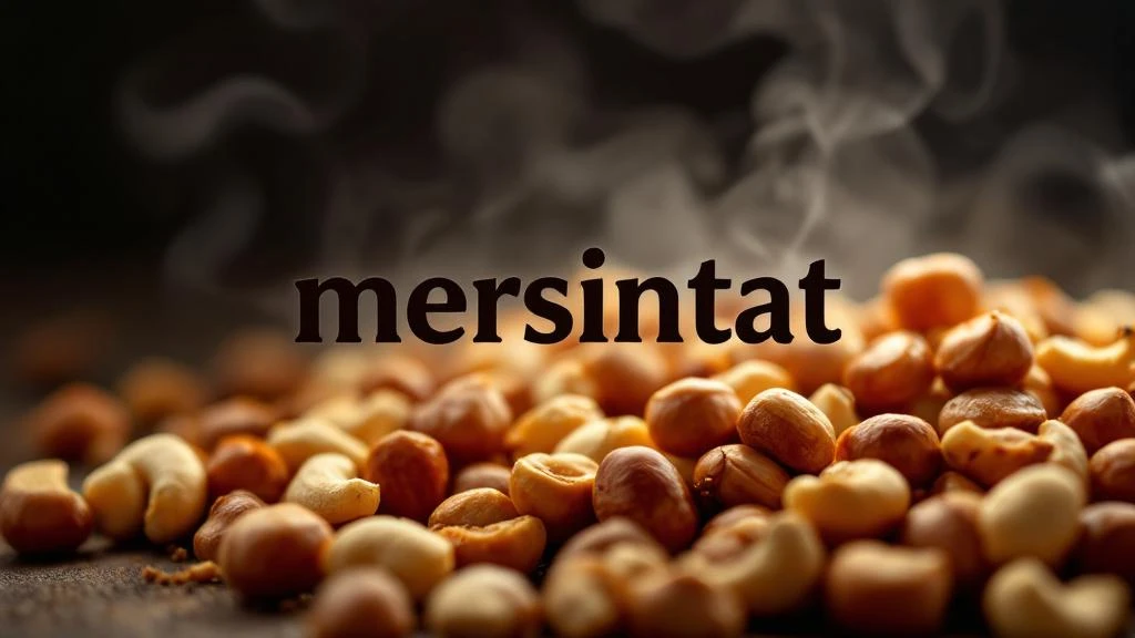 Mersintat kavrulmuş kuruyemiş besin değişimi