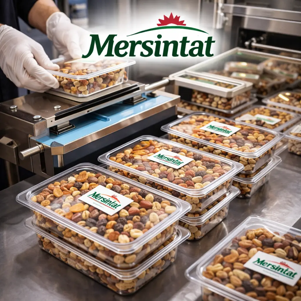 Mersintat vakumlu kap kuruyemiş paketleme