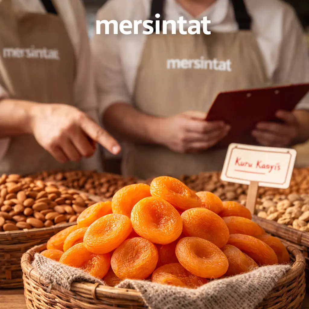 Mersintat premium kuru kayısı seçimi ve kalite kontrol süreci