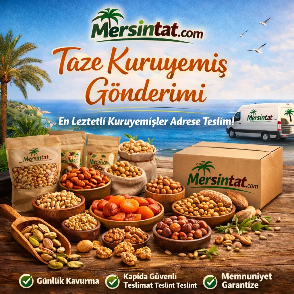 Mersintat taze kuruyemiş çeşitleri