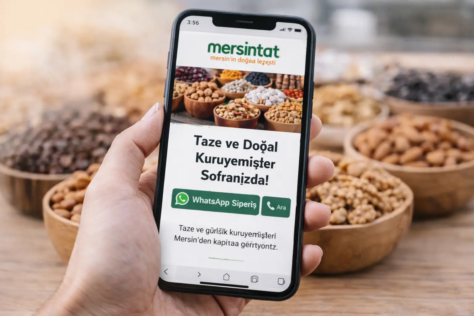 MERSİNTAT online kuruyemiş siparişi tanıtım görseli