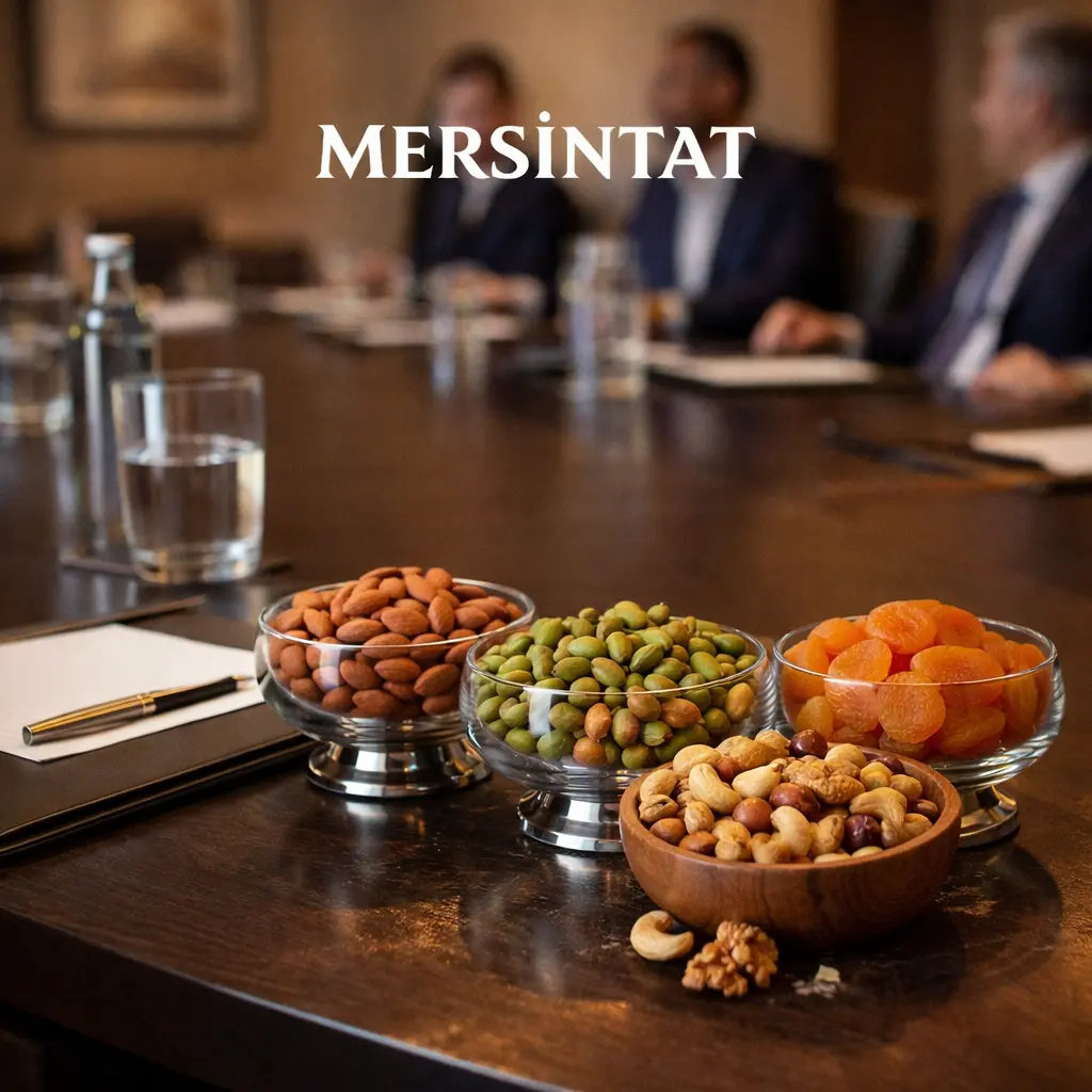 otel toplantı salonu kuruyemiş ikram mersintat