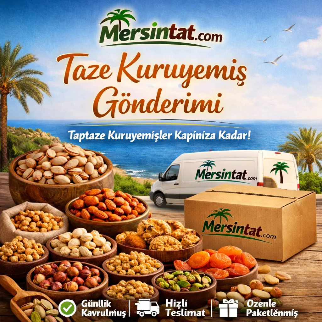 Mersintat taze kuruyemiş gönderimi hizmeti
