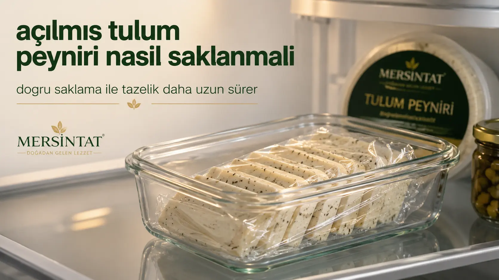 Kargodan gelen peynir nasıl saklanmalı