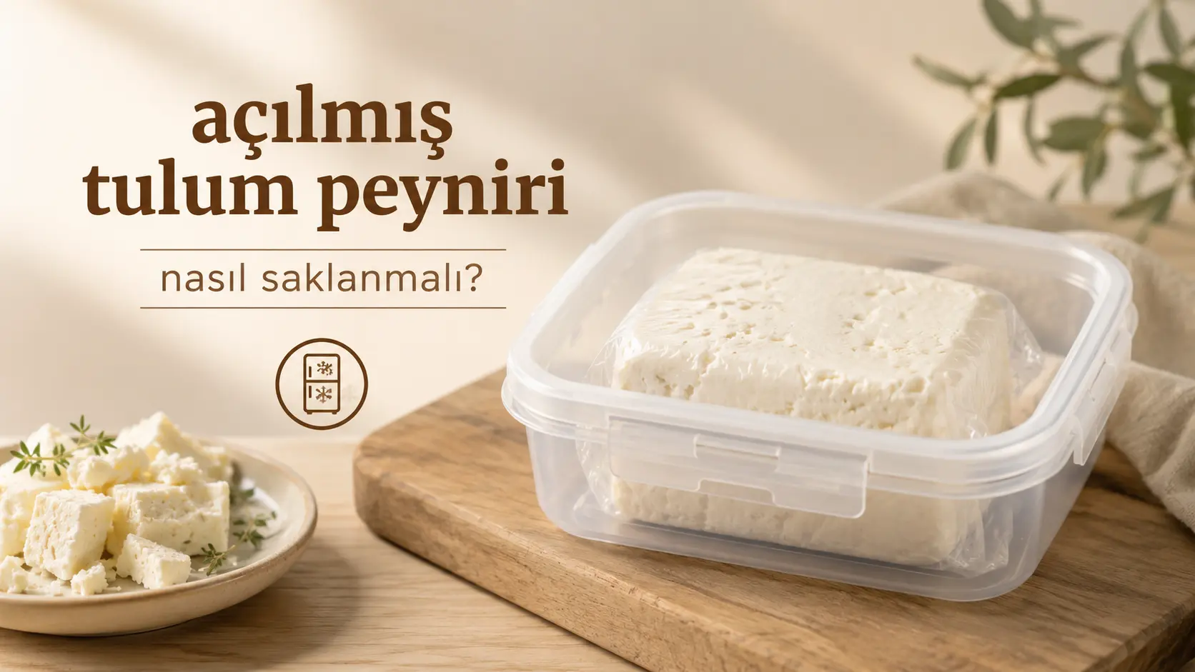 Açılmış tulum peyniri nasıl saklanmalı