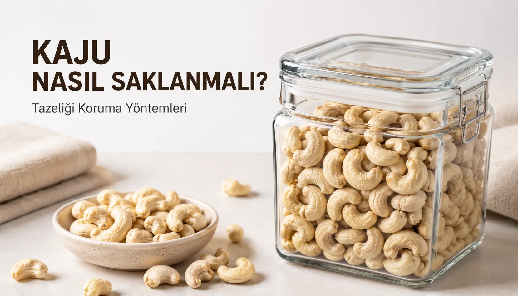 Kaju nasıl saklanmalı