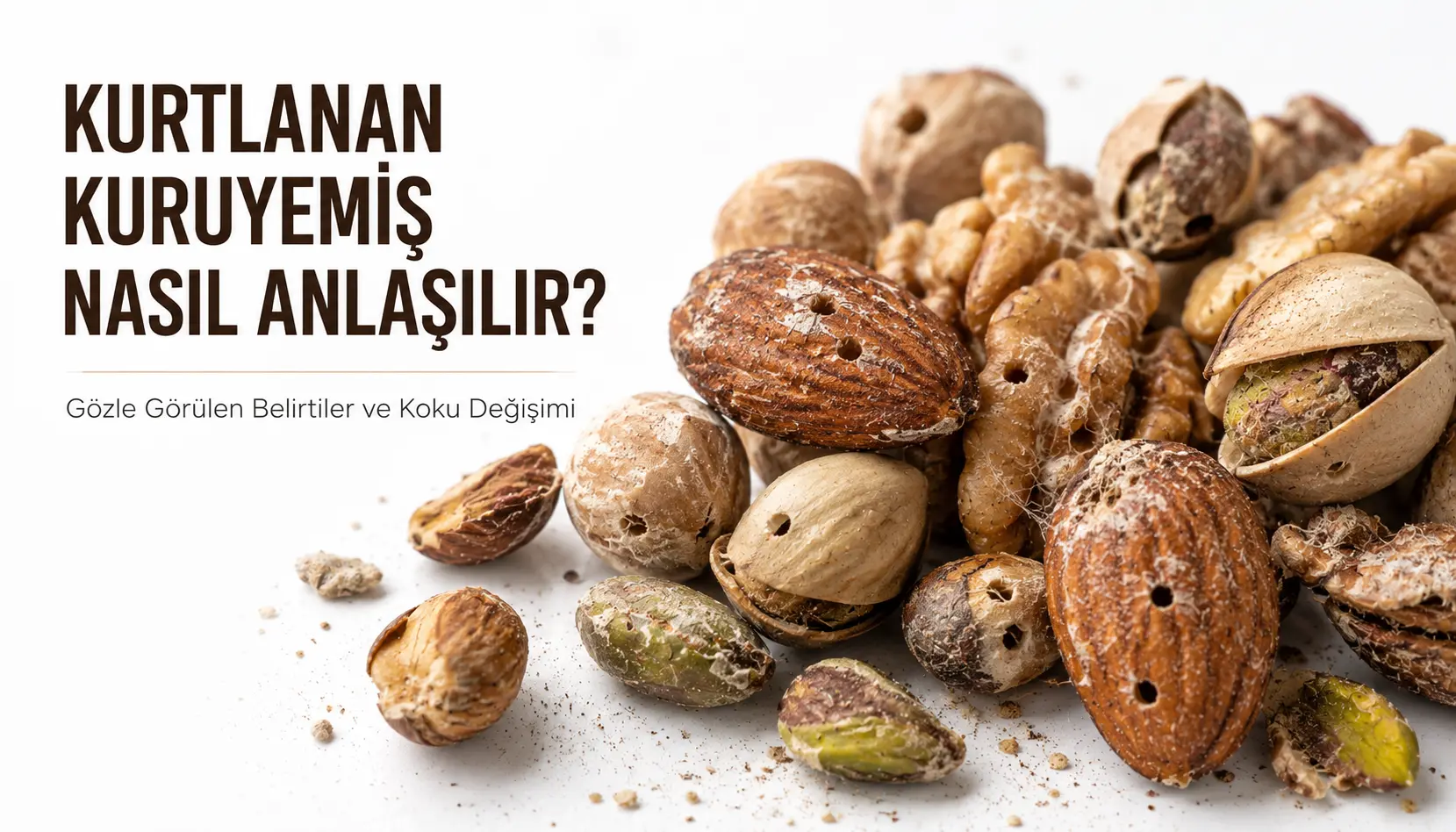 Kurtlanan kuruyemiş nasıl anlaşılır