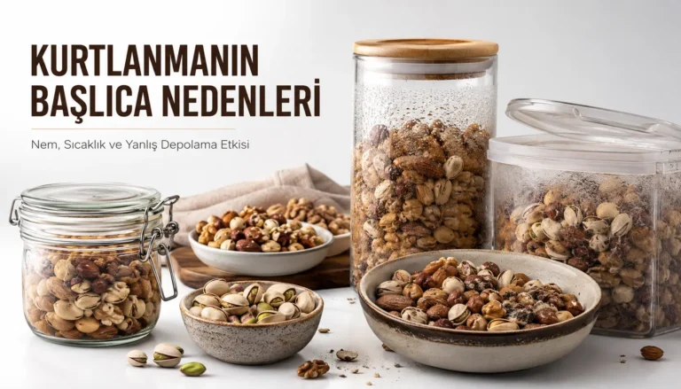 Kuruyemişte Kurtlanma Neden Olur? Nasıl Önlenir?