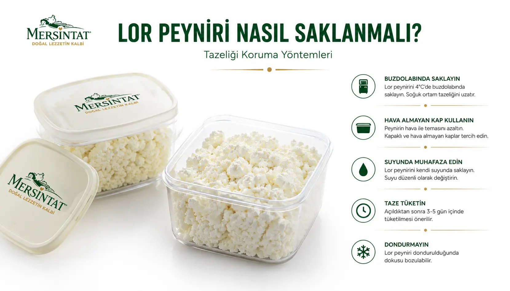 Lor peyniri nasıl saklanmalı