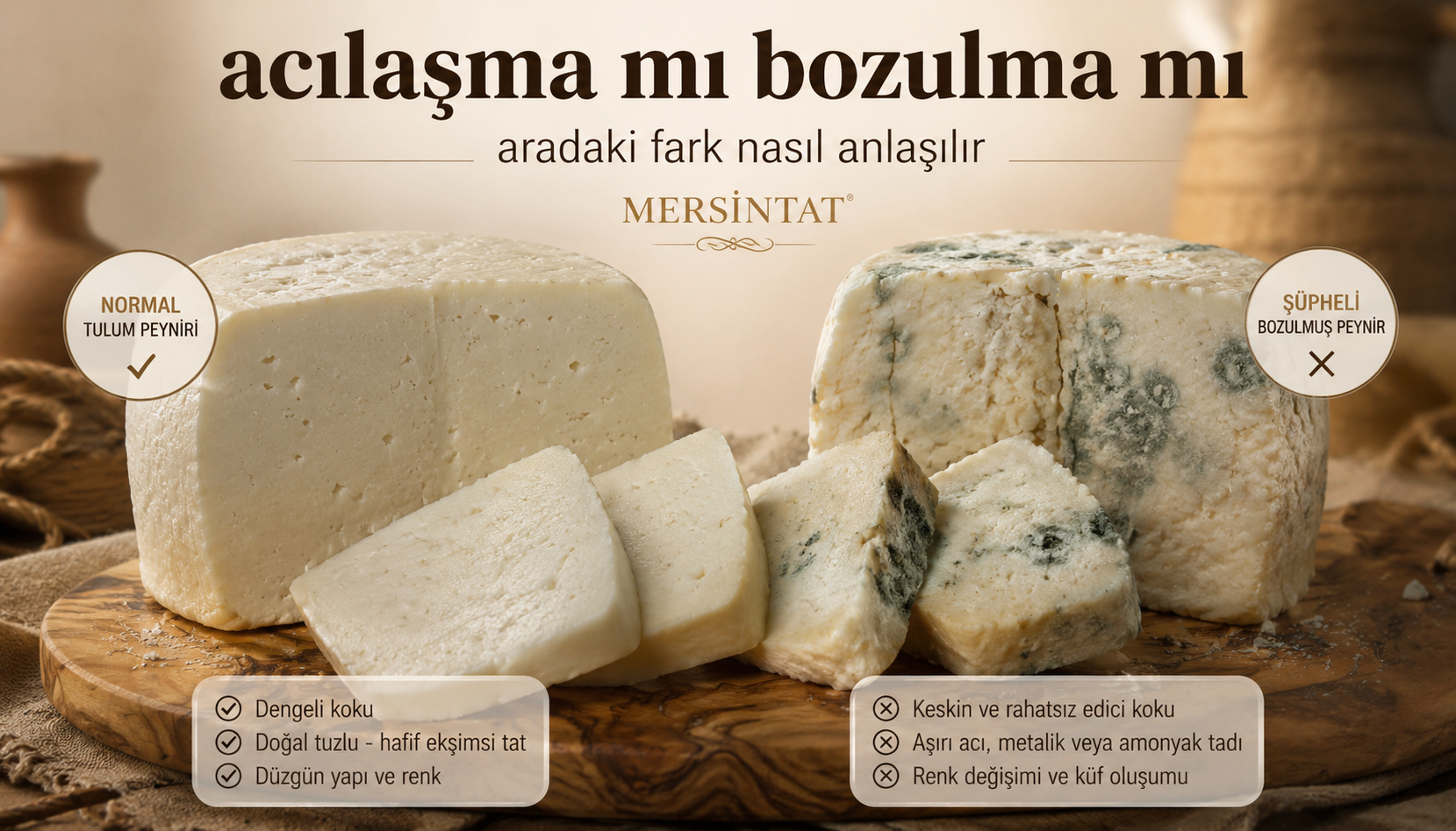 Acılaşma mı bozulma mı