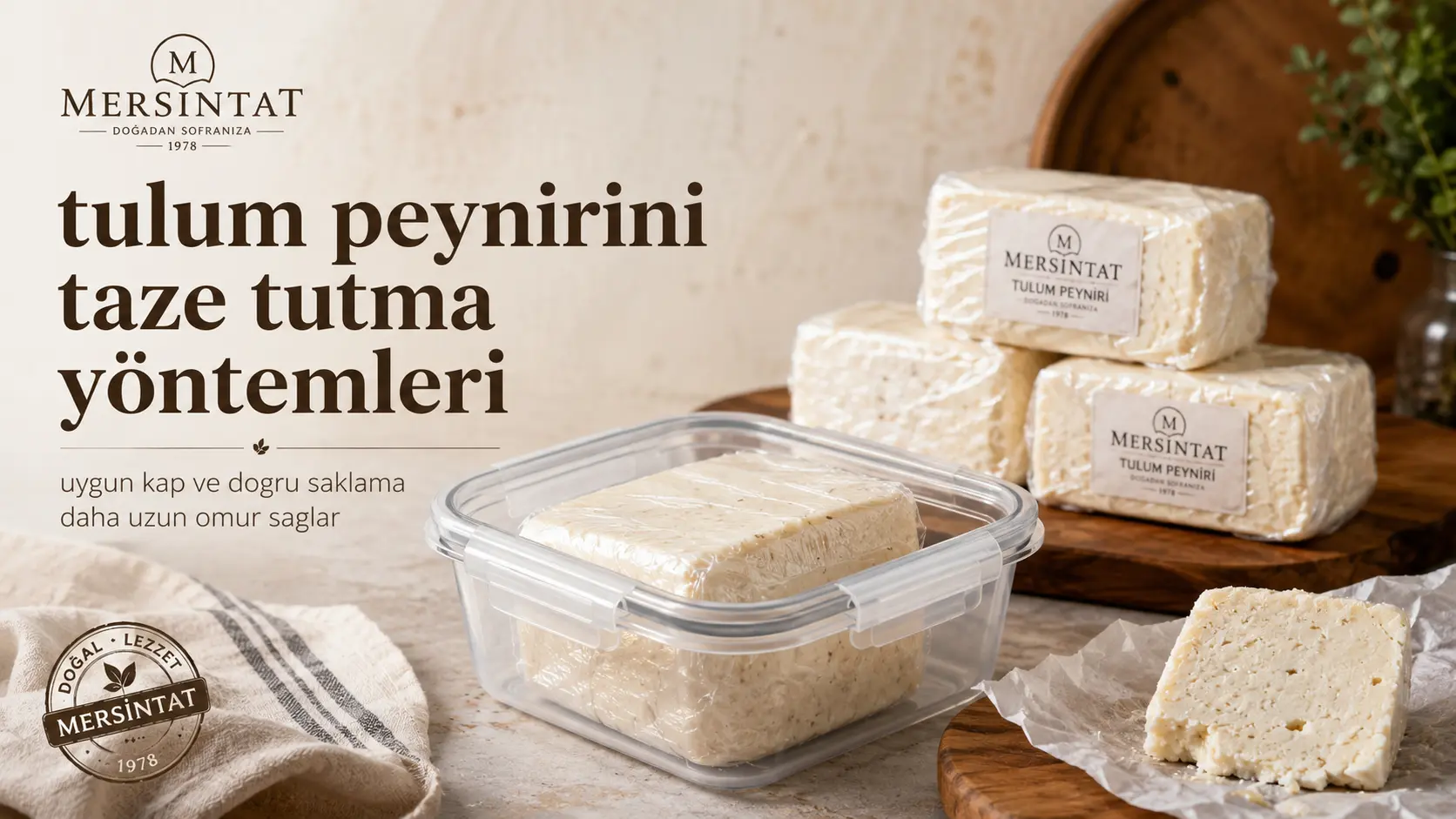 Peynirin tazeliğini koruma yöntemleri