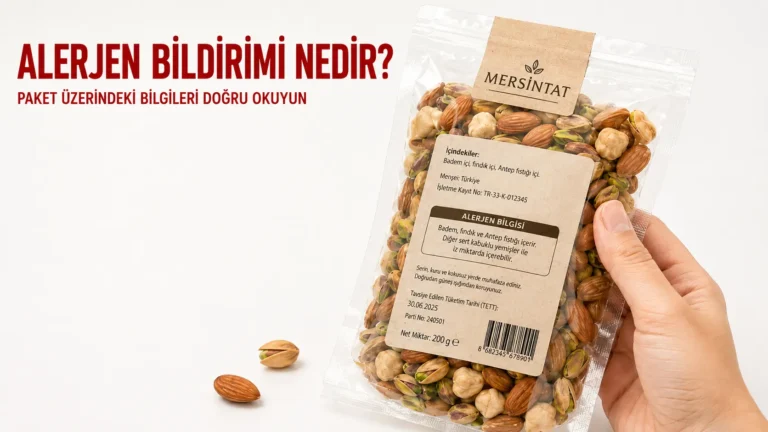 Kuruyemiş Paketinde Alerjen Bilgisi Nasıl Okunur?