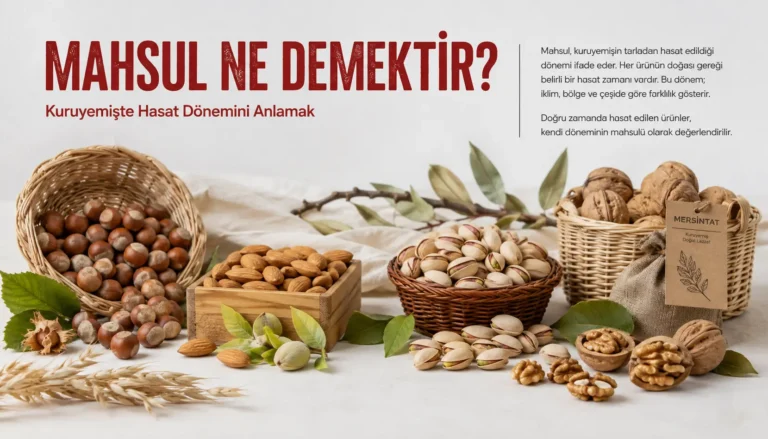 Yeni Mahsul Kuruyemiş Ne Demek? Eski Mahsulden Nasıl Ayrılır?